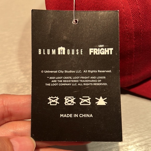 NWT Happy Death Day Bayfield Babies-styled Dad Hat Blumhouse Loot Fright Crate - Picture 3 of 5